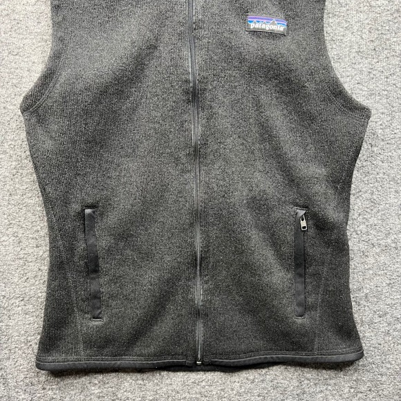Patagonia Better Sweater Vest Womens XS Black Full Zip Fleece STY25886 FA16 - Picture 3 of 12